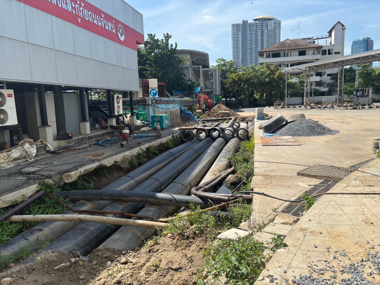 pipe construction